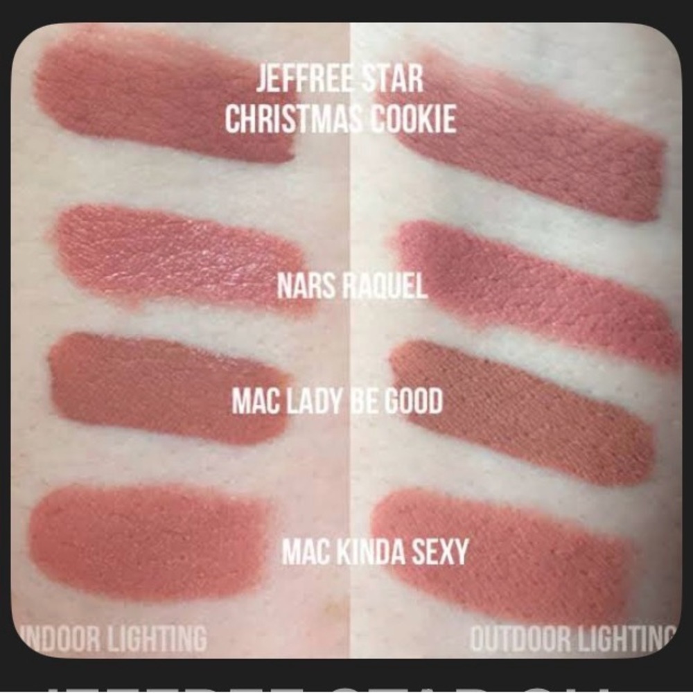 Jeffree Star CHRISTMAS COOKIE VELOUR LIQUID Lipstick - Picture 3 of 6